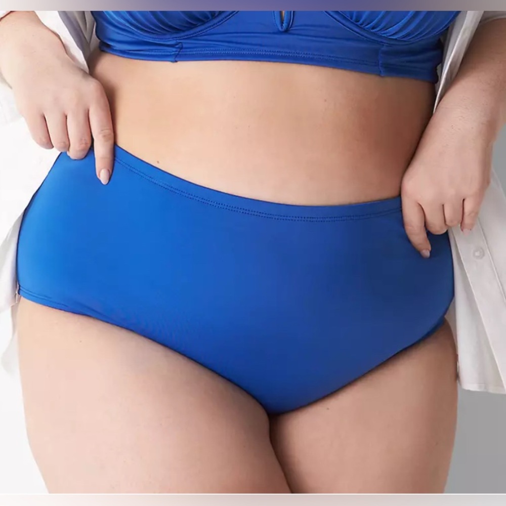 NWT Lane Bryant swim midi brief